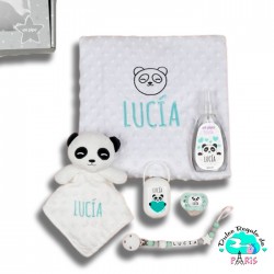 Cajita Sweet Panda Blanco Personalizada
